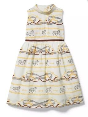 Janie and Jack Horse Scarf Dress